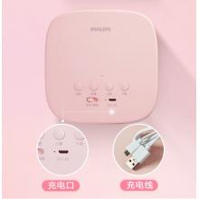 飞利浦（ PHILIPS）害羞兔儿童闹钟充电起夜床头灯小夜灯礼物礼品 白色