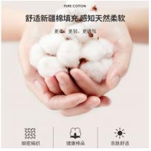 南极人NanJiren 100%新疆棉花夏被 空调被夏天儿童薄被子棉花被 夏凉被双人被芯被子 200*230cm