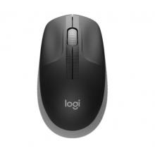 罗技（Logitech）M190无线鼠标 大手鼠标-工业灰