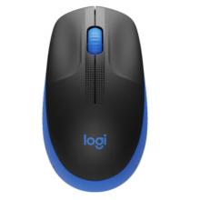 罗技（Logitech）M190无线鼠标 大手鼠标-惊艳蓝