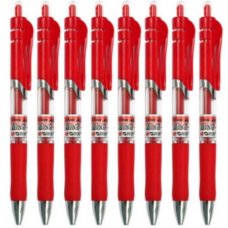 晨光(M&G)签字笔	 K-35 0.5mm红色签字笔/盒