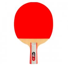 红双喜DHS一星级乒乓球拍训练成品单拍升级版直拍T1006双面反胶单支装 (附拍包）