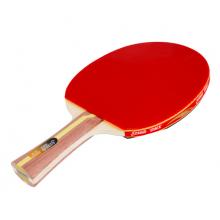 红双喜DHS 二星级乒乓球拍健身训练成品拍 升级版横拍T2002双面反胶 (附拍包）