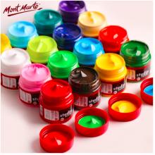蒙玛特(Mont Marte)丙烯颜料36色100ml 美术手绘彩绘墙绘画画丙烯颜料套装 颜料绘画防水SX-MSCH100-36S