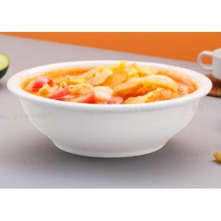 汤盆	纯白瓷25cm
