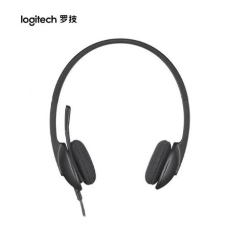 罗技 耳机 H340