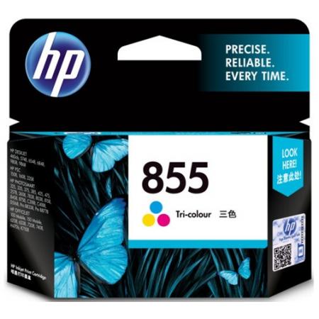 惠普C8766ZZ 855号彩色墨盒 （适用HP Officejet100/150/H470b/K7108/6318 ,Photosmart2578/C4188等）