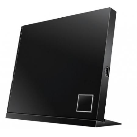华硕(ASUS) 6倍速 USB2.0 外置蓝光 光驱刻录机 黑色(兼容苹果系统/SBW-06D2X-U)