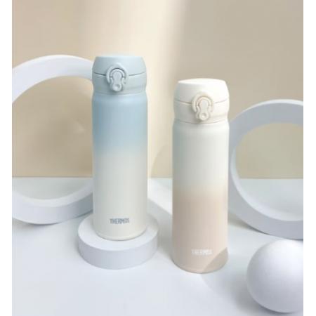 膳魔师（THERMOS）保温杯500毫升男女士儿童学生保冷水杯子渐变色茶杯JNL-501 IB-G