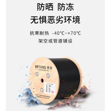 铠装8芯多模 室外光缆	博扬（BOYANG）	BY-GYXTW-8A1a