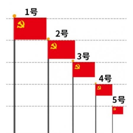 易利丰  党旗 1号加厚纳米防水 192*288cm