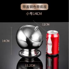 丹诗致远 调料罐子斜口碗不锈钢配料碗  小号（带底座配盖）