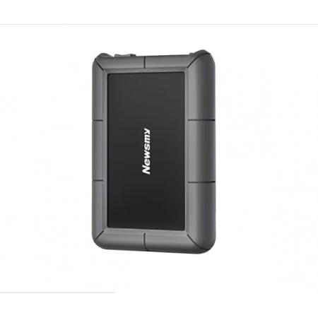 纽曼（Newsmy）4TB 移动硬盘 3.5英寸 桌面存储 星际系列 USB3.0 硅胶保护 大容量存储