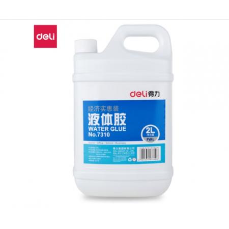 得力2L大桶装液体胶水 7310