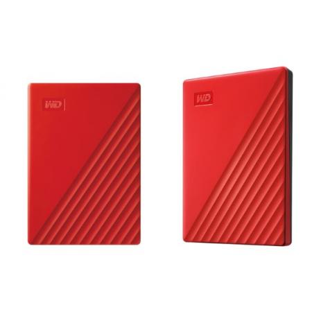 西部数据(WD) 5TB 移动硬盘 USB3.0 My Passport随行版2.5英寸 黑 机械硬盘 手机笔记本电脑外接存储 兼容Mac 四种颜色可选