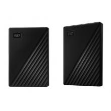 西部数据(WD) 5TB 移动硬盘 USB3.0 My Passport随行版2.5英寸 黑 机械硬盘 手机笔记本电脑外接存储 兼容Mac 四种颜色可选