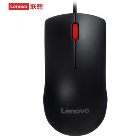 联想（Lenovo）鼠标 有线轻音鼠标 办公鼠标 大红点M220L有线轻音鼠标 台式机鼠标  笔记本鼠标