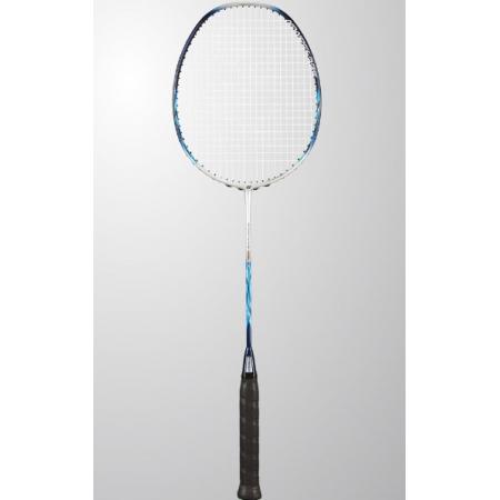 YONEX尤尼克斯羽毛球拍单拍全碳素疾光NF160海军蓝5U5已穿24磅±附手胶