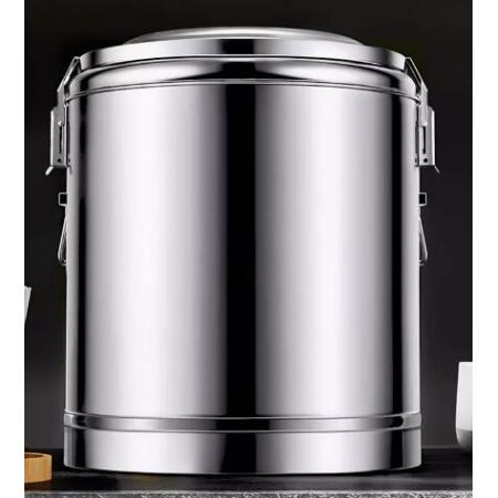 meyao 保温桶商用大容量201材质食堂饭桶 不锈钢 110L 保温桶