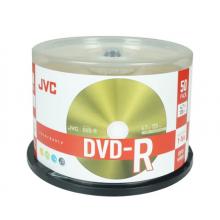 JVC /杰伟世 DVD-R 光盘/刻录盘 16速4.7GB 档案系列 桶装50片 空白光盘 刻录碟片