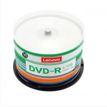 联想（Lenovo）DVD-R 光盘/刻录盘 16速4.7GB 办公系列 空白光盘 桶装50片 