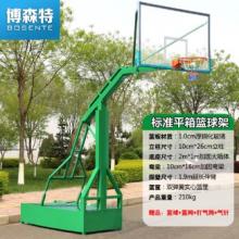 博森特（BOSENTE） 篮球架 户外标准可移动式成人家用学校比赛室外篮球架子篮球框架 标准平箱篮架