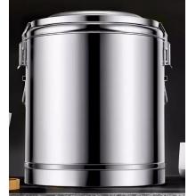 meyao 保温桶商用大容量201材质食堂饭桶 不锈钢 110L 保温桶