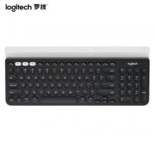 罗技（Logitech）K780 键盘 无线蓝牙键盘 办公键盘 纤薄便携键盘 笔记本键盘 优联 全尺寸 黑色