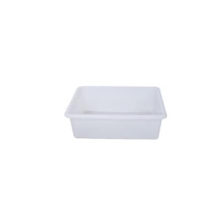 个个熊   白色塑料筐20*30cm