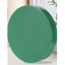 meyao PE菜板抗菌防霉家用食品级塑料砧板圆形加厚菜墩商用案板切菜板（40*40*14）绿色
