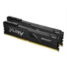 金士顿 (Kingston) FURY 32GB(16G×2)套装 DDR4 3200 台式机内存条 Beast野兽系列 骇客神条