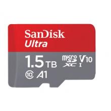 闪迪（SanDisk）1.5TB TF（MicroSD）内存卡U1 C10 A1至尊高速移动版 读速150MB/s 运动相机监控无人机存储卡