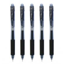 派通（Pentel）BLN105 按动中性笔 速干水笔 0.5mm 黑色5支装