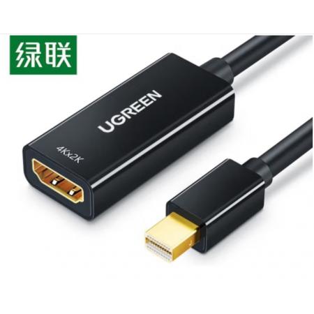 转换器	绿联MD112（MiniDP(公)转HDMI(母)）黑色