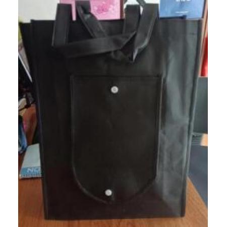 meyao  折叠手拎袋	30×40CM黑色