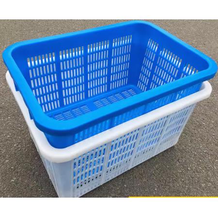 菜筐 塑料周转筐加厚  长81CM*宽58CM*高41CM