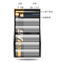 南孚9V碱性电池1粒装 9v 适用于遥控玩具/烟雾报警器/无线麦克风/万用表/话筒/遥控器等 6LR61