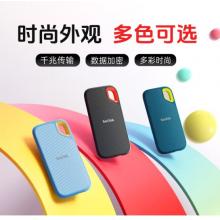 移动硬盘	闪迪（SanDisk）1TB Nvme 移动固态硬盘（PSSD）E61至尊极速卓越版 ssd 传输速度1050MB/s IP55等级三防保护