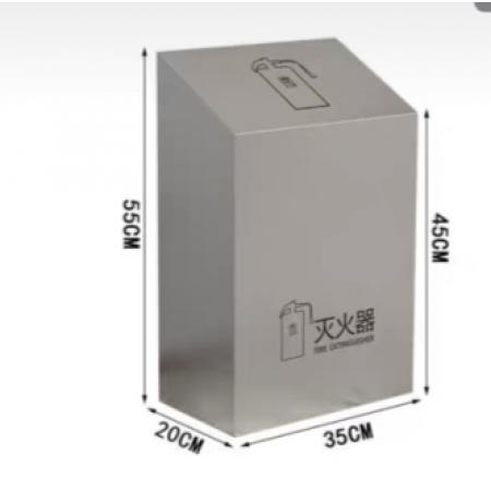 消防不锈钢灭火器箱 4公斤放置架 定制