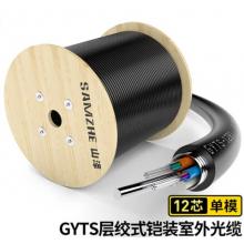 山泽（SAMZHE） 室外单模12芯光缆	GYTS-121000