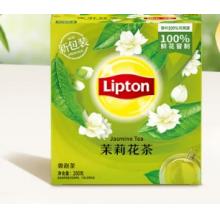 袋泡茶	立顿/茉莉花茶/200克/100包/盒一箱12盒