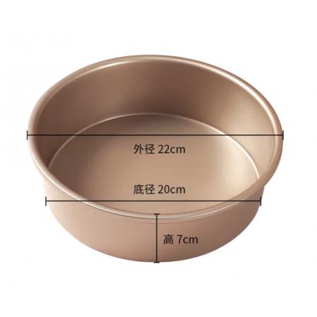 蛋糕活底盘模具	拜杰8寸20cm