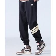 啄木鸟裤子男潮流秋冬季款青少年男生休闲裤宽松运动卫束脚裤长裤 浅灰色加绒 XL