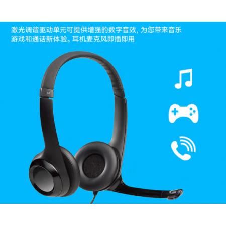 耳机	罗技 H390