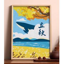 世明 土玩艺纸浆画非遗手工diy材料包