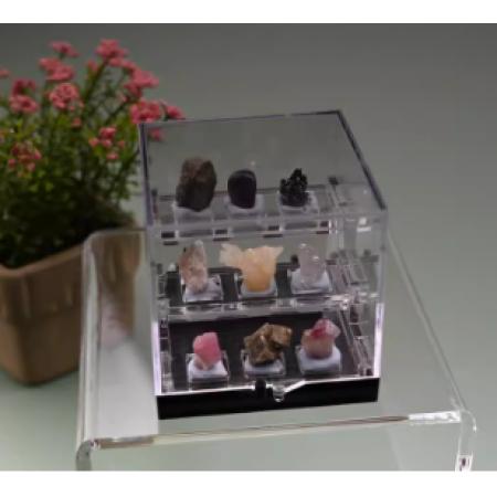 展示架	亚克力透明底中号50*50