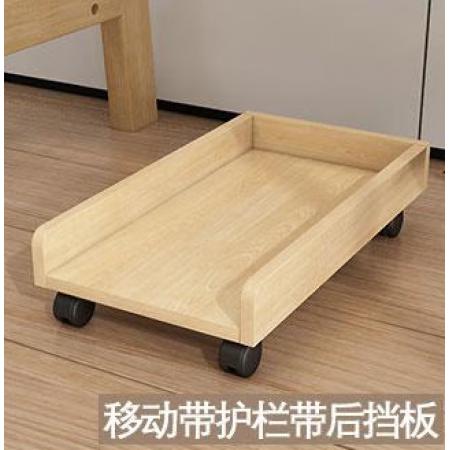 主机托架	山头林村40*40cm移动万向轮带护栏灰色定制款