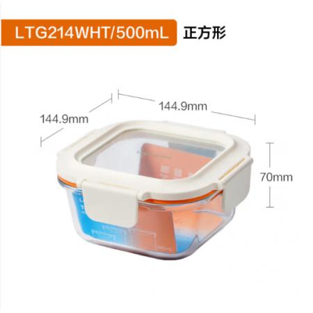 乐扣乐扣（locknlock）保鲜盒便当盒LTG214W_500ml