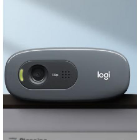 罗技（Logitech）C270 高清摄像头 USB电脑笔记本台式机摄像头 视频会议网课摄像头带麦克风 即插即用 