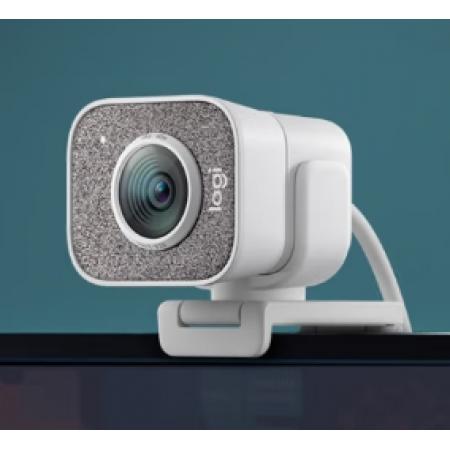 罗技（Logitech）StreamCam高清直播摄像头 电脑笔记本视频通话摄像头 网课会议教学摄像头 面部追踪 白色